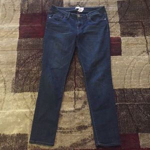 Blue skinny jeans. Fits like 13